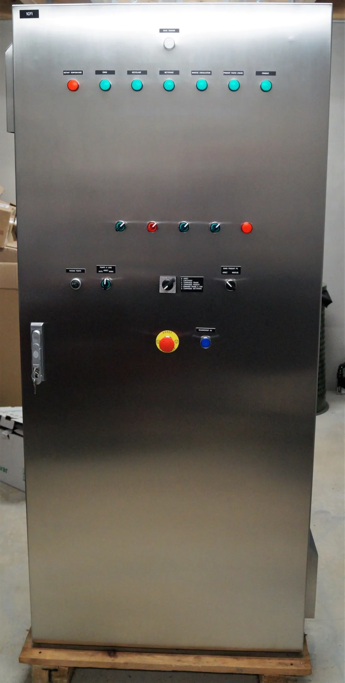Câblage d'armoire électrique industrielle réalisé par ASL2i · réalisation 6